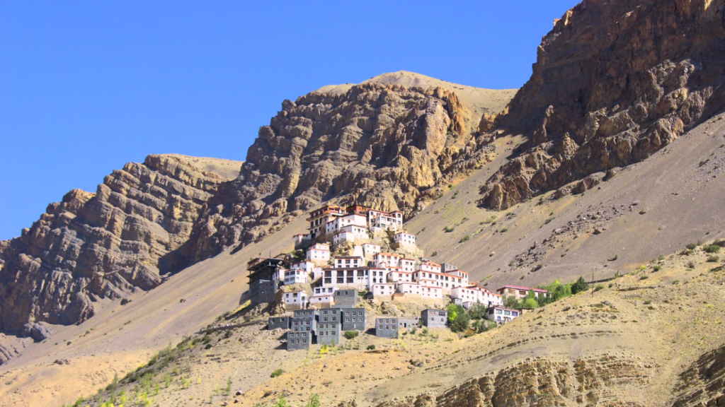 Monastery in spiti himalaya 